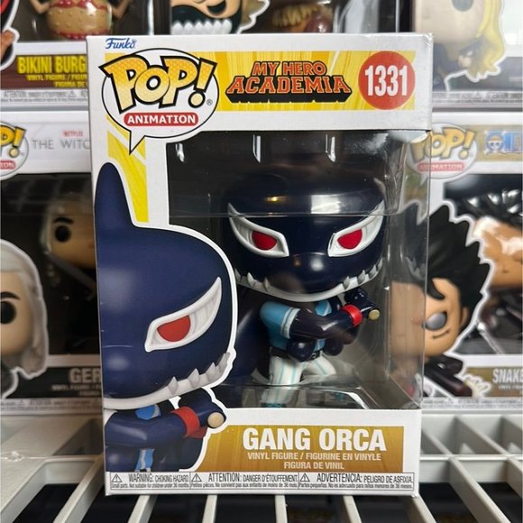 Funko POP! Animation: My Hero Academia Baseball Gang Orca Figure #1331! - Picture 2 of 7